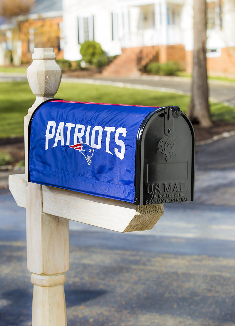 Team Sports America NFL New England Patriots 2MBC3818New England Patriots, Mailbox Cover, Blue - NewNest Australia