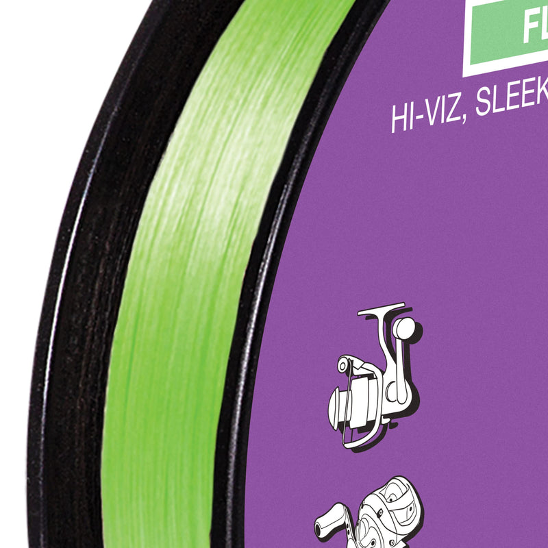 Seaguar Smackdown Hi Vis Flash Green 8 Strand Performance Braid Fishing Line – Thinner, No Stretch, Ultra Strong and Abrasion Resistant - Super Sensitive 30-Pounds/150-Yards - NewNest Australia