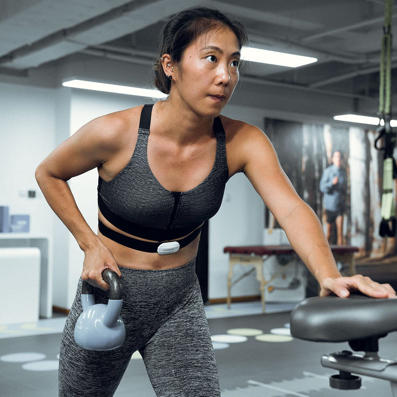 Coospo Bluetooth Heart Rate Monitor Chest Strap,ANT+ BLE HR Monitor Chest, HRM IP67 Waterproof, Use for Running Cycling Gym and Other Sports - NewNest Australia