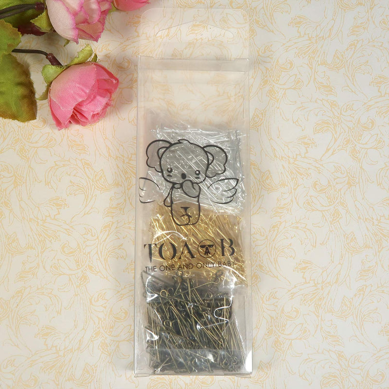 TOAOB 600pcs 1.2 Inch 30mm Eye Pins Gold Silver and Antique Bronze 21 Gauge Metal Wire Head Pins Findings for DIY Crafts Necklaces Bracelets Earrings Jewelry Making - NewNest Australia