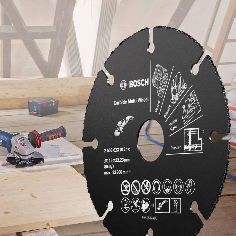 Bosch 2608623013 Cutting Disc"Multiwheel" of Tungsten Carbide 4.92In 125mm - NewNest Australia