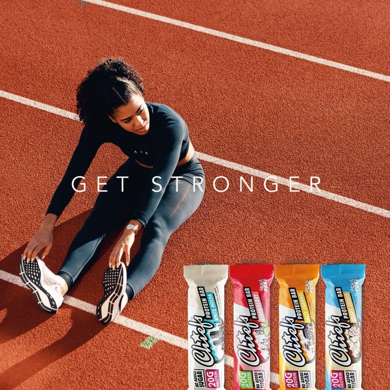 Chiefs Protein Bar with 20g protein and 211kcal • Low Sugar protein bar with high protein • 12 x 55g (Salty Caramel) Salty Caramel 12 pieces (pack of 1) - NewNest Australia