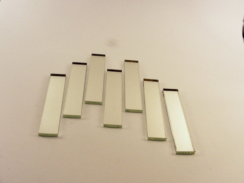 Rectangular 3/8" x 2" Mirror Mosaic Tile. 50 pcs - NewNest Australia