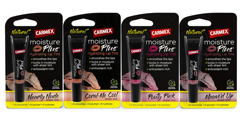 Carmex New! Moisture Plus Lip Balm Tint Coral-Me Cool, pink - NewNest Australia