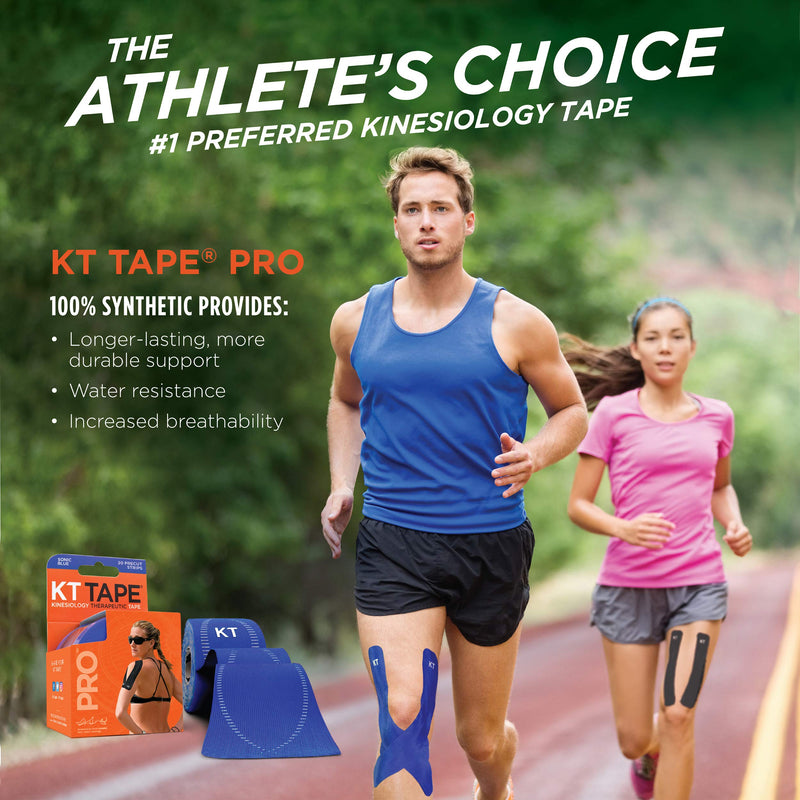 KT Tape Pro Kinesiology Therapeutic Sports Tape , Hero Pink (8.93169E+11), Hero Pink - Precut - NewNest Australia