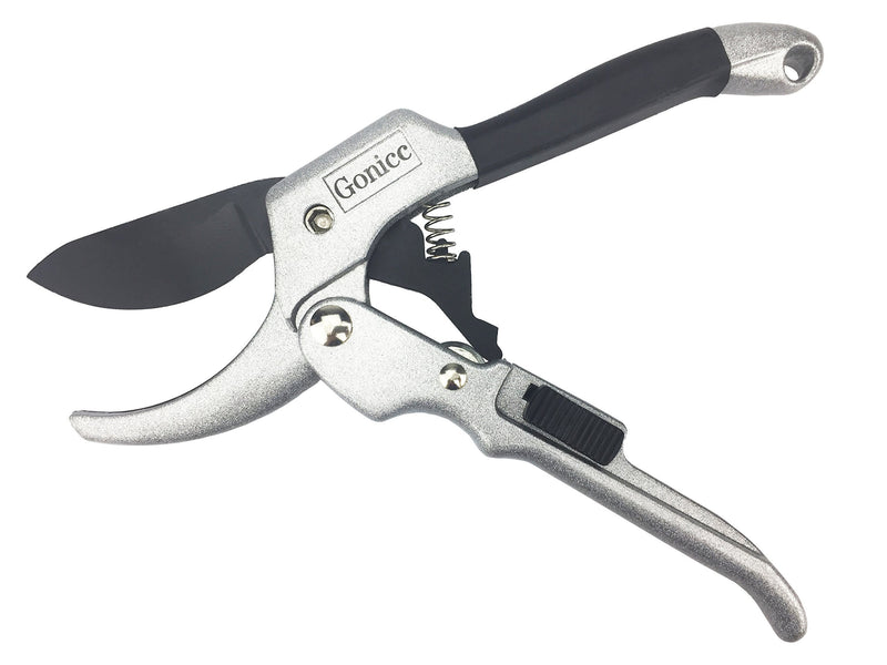 gonicc 8" Professional SK-5 Steel Blade Sharp Anvil Pruning Shears (GPPS-1001),Less Effort. - NewNest Australia