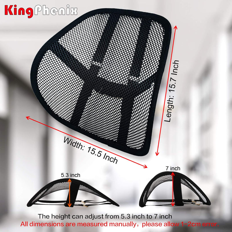 Lumbar Support (2 Pack) with Breathable Mesh, Suit for Car, Office Chiar - NewNest Australia