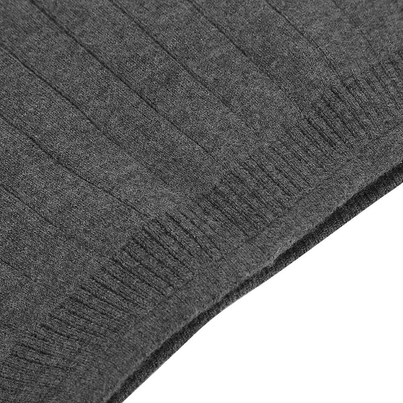 Double Thicken Thermal Cashmere Knit Warmer Band Abdominal Binder Stomach Lumbar Lower Back Support Brace Waist Trimmer Wrap Belt Postpartum Belly Band - Warming Kidney Pain Relief Recovery M for waist girth 57-90CM Double Cashmere+grey - NewNest Australia