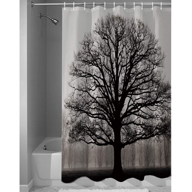 Prime Leader Durable Shower Curtain-Tree Silhouette Waterproof Bathroom Fabric Shower Curtains,72"(w) x 78"(h) Bathroom Decor with Hooks 72"(w) x 78"(h) - NewNest Australia