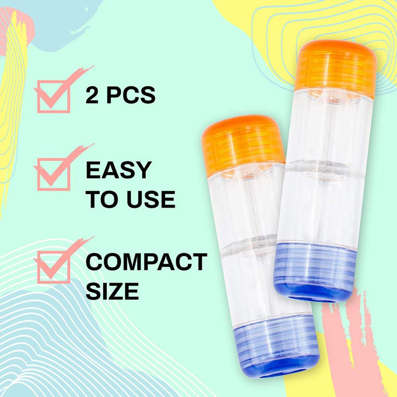 Sports Vision's 2 x contact lens cases for hard contact lenses/RGP contact lenses - NewNest Australia