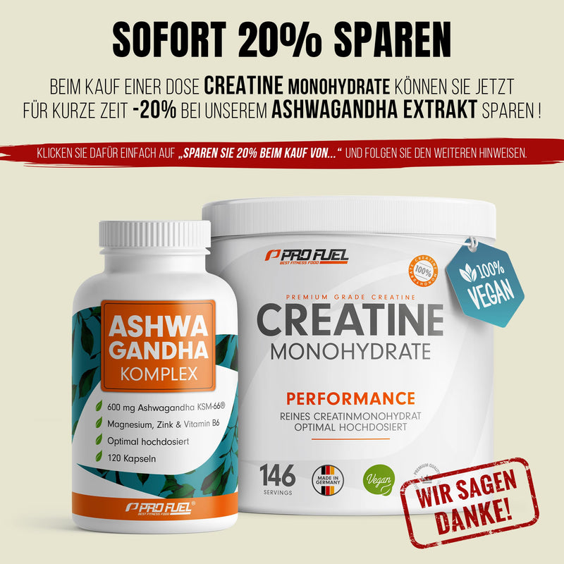 Creatine Monohydrate Powder 500 G - Creatine Monohydrate In Micronized Quality - Creatine Monohydrate Optimal High Dose - Pure Creatine Powder Without Additives, 100% Vegan - For 146 Uses - NewNest Australia