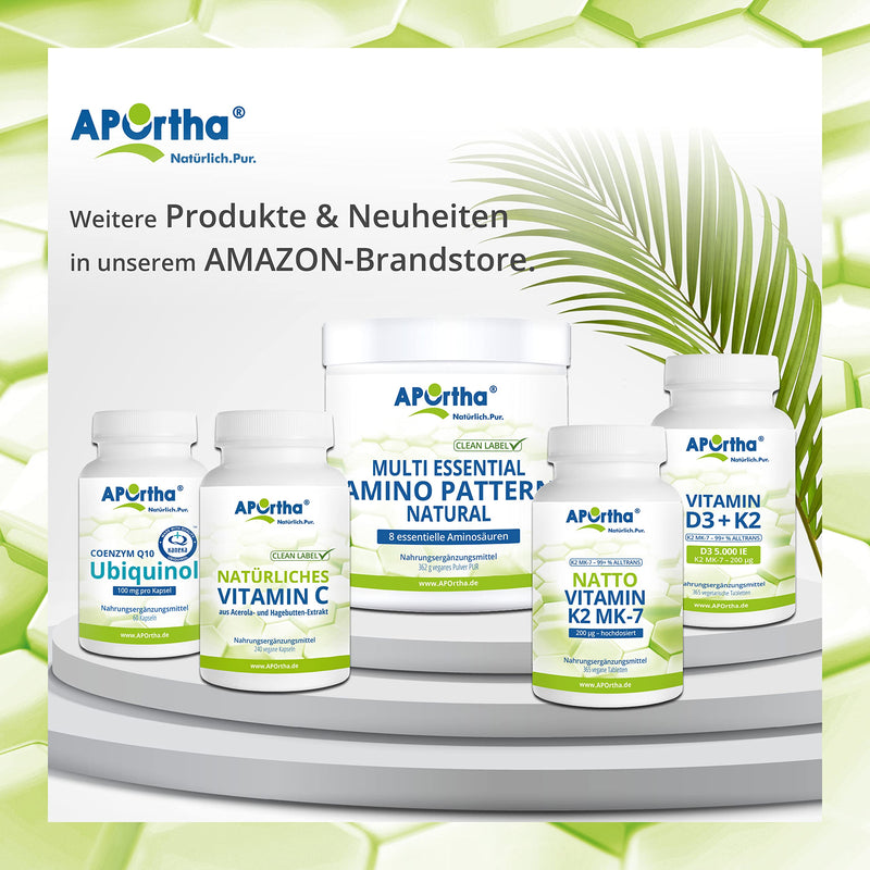 APOrtha® trace element complex - 120 vegan capsules with 6 trace elements for basic care manganese, copper, iodine, selenium, molybdenum and chromium, natural fillers spirulina and alfalfa, allergen-free - NewNest Australia