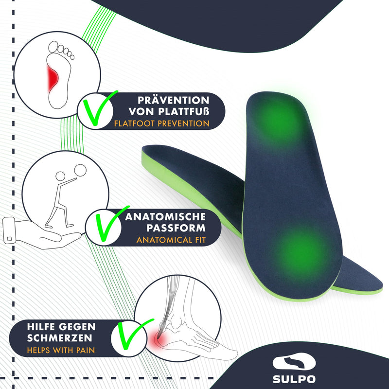 Sulpo 1 Pair Of Orthopedic Insoles, Insoles, Shoes, Shoe Insoles, Orthopedic Insoles, Heel Spurs, Women And Men, Insoles, Work Shoes, Insoles For Men And Women, Xs (36-37) - NewNest Australia