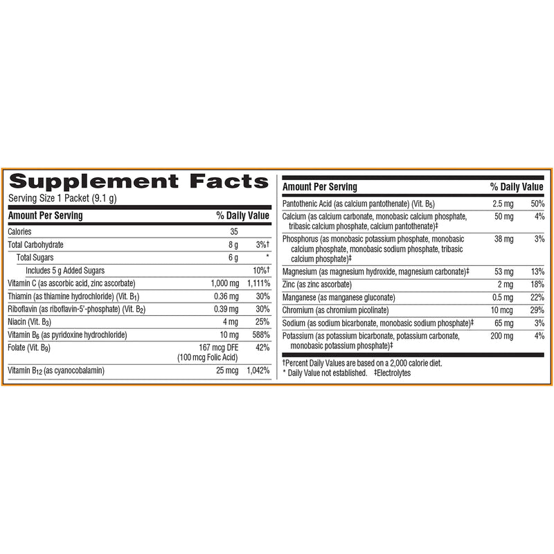 Emergen-C 1000mg Vitamin C Powder, with Antioxidants, B Vitamins and Electrolytes, Immunity Supplements for Immune Support, Caffeine Free Fizzy Drink Mix, Raspberry Flavor - 30 Count/1 Month Supply 0.32 Ounce (Pack of 30) - NewNest Australia