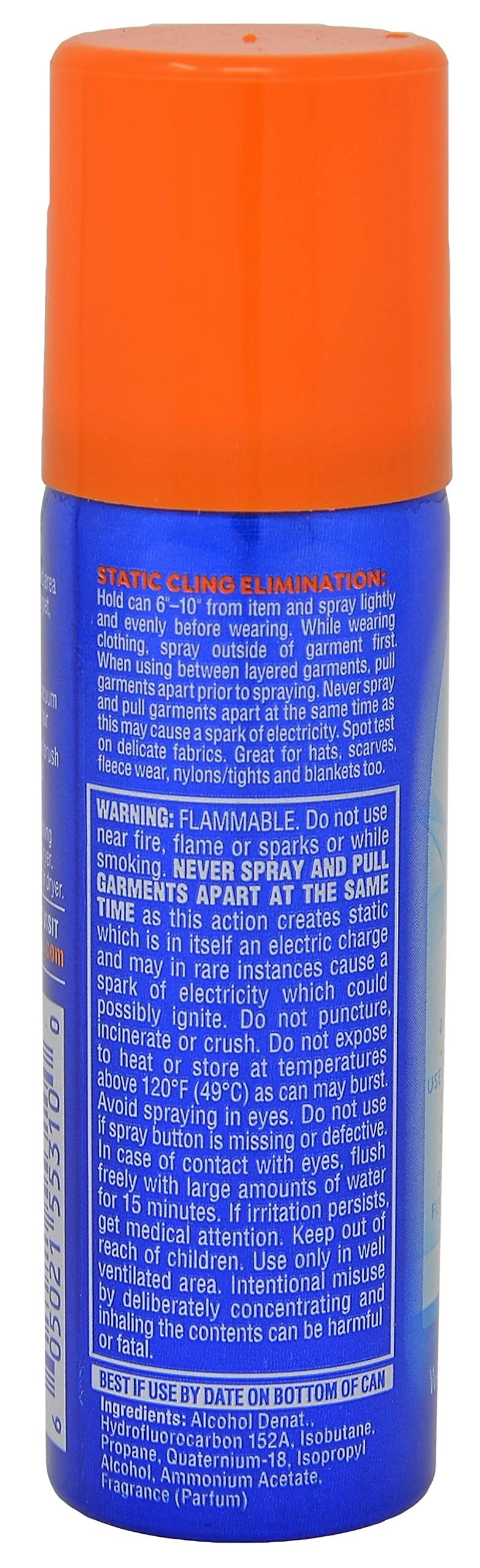 Static Guard Bonus Pack Spray 12.4 oz (2 Pack of 5.5 oz & 1 Pack of 1.4 oz) - NewNest Australia