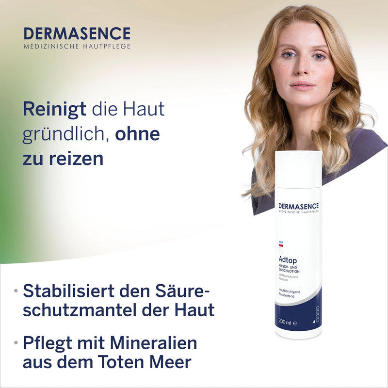 DERMASENCE Adtop wash and shower lotion 200 ml - NewNest Australia