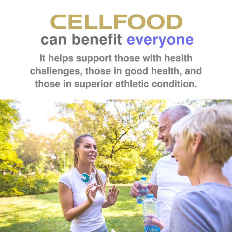 Cellfood Liquid Concentrate, 1 fl oz - Oxygen + Nutrient Supplement - Supports Immune System, Energy, Endurance, Hydration & Overall Health - Gluten Free, Non-GMO, Cert. Kosher - Makes Over 22 Quarts 1 Fl Oz (Pack of 1) - NewNest Australia