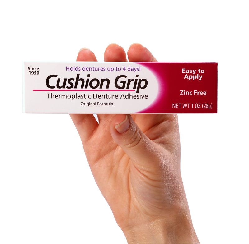 Cushion Grip - a Soft Pliable Thermoplastic for Refitting and Tightening Dentures 1 Oz (28 Grams) - NewNest Australia