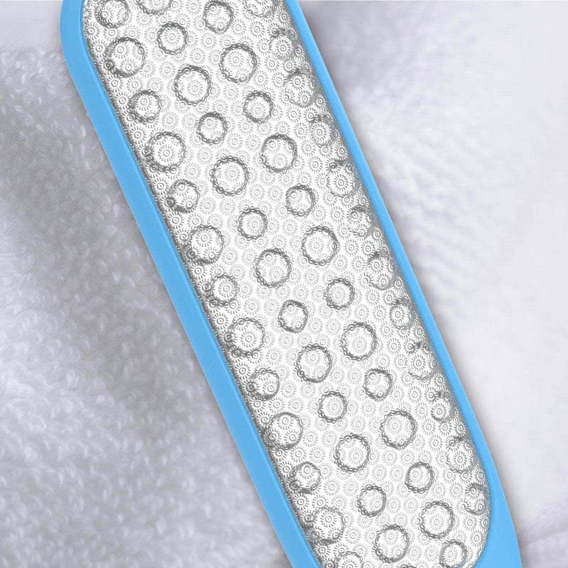 Mr. Fuss® Laser - Foot File - Pedicure Hard Skin Remover Metal Grinder. Callus Rasp Stainless Steel Feet Scrubber for Spa and Pedicure Care. Dead Skin Remover for Feet - NewNest Australia