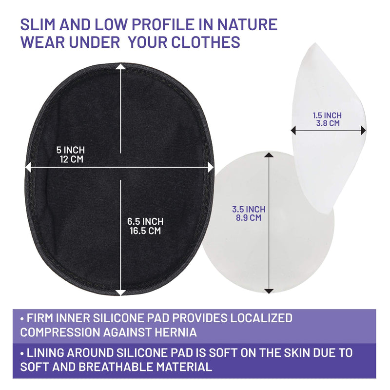 Everyday Medical Umbilical Hernia Bandage And Hernia Bandage | Adapts To You, Is Comfortable Even Sitting & Invisible Under Clothing | Slim Hernia Belt For Umbilical Hernia - NewNest Australia