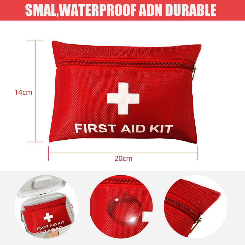 First Aid Kit, Outdoor Emergency Bag, Can Handle Emergencies In The Family, 94 Pieces Mini First Aid Kit, For Home, Car, Travel, Office, Sports, Hiking, Camping, Rescue Emergency Outdoors - NewNest Australia