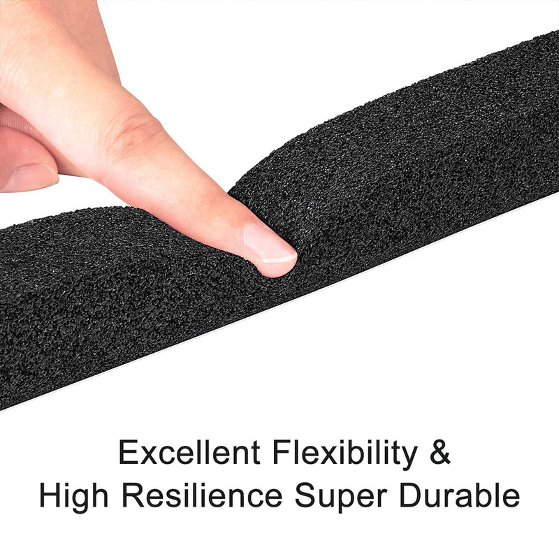 fowong Open Cell Foam Seal Tape 2 Rolls, 1" W X 1" T X 13' L, Air Conditioner Seal Low Density Door Insulation Strip High Resilience Flame Resistance, 2 X 6.5 Ft 1in * 1in - NewNest Australia