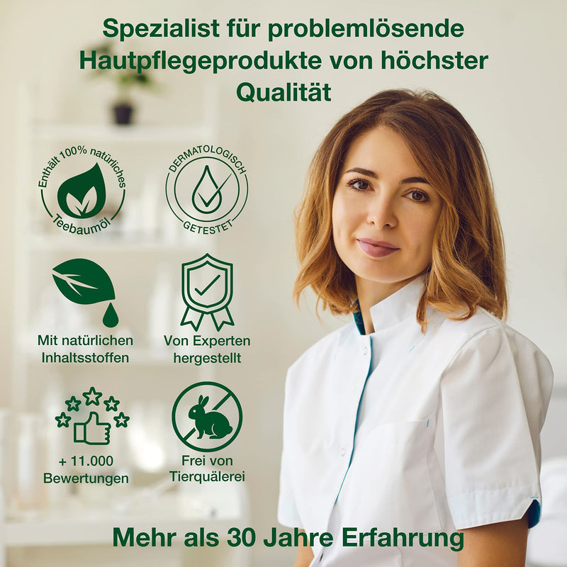 Wound And Healing Ointment For Intimate Area, 100 Ml, With Tea Tree Oil, Anti-Inflamative Wound Cream, Wound Ointment With Zinc For The Butt For Incontinence, Zinc Ointment, Anti-Redness Cream - NewNest Australia