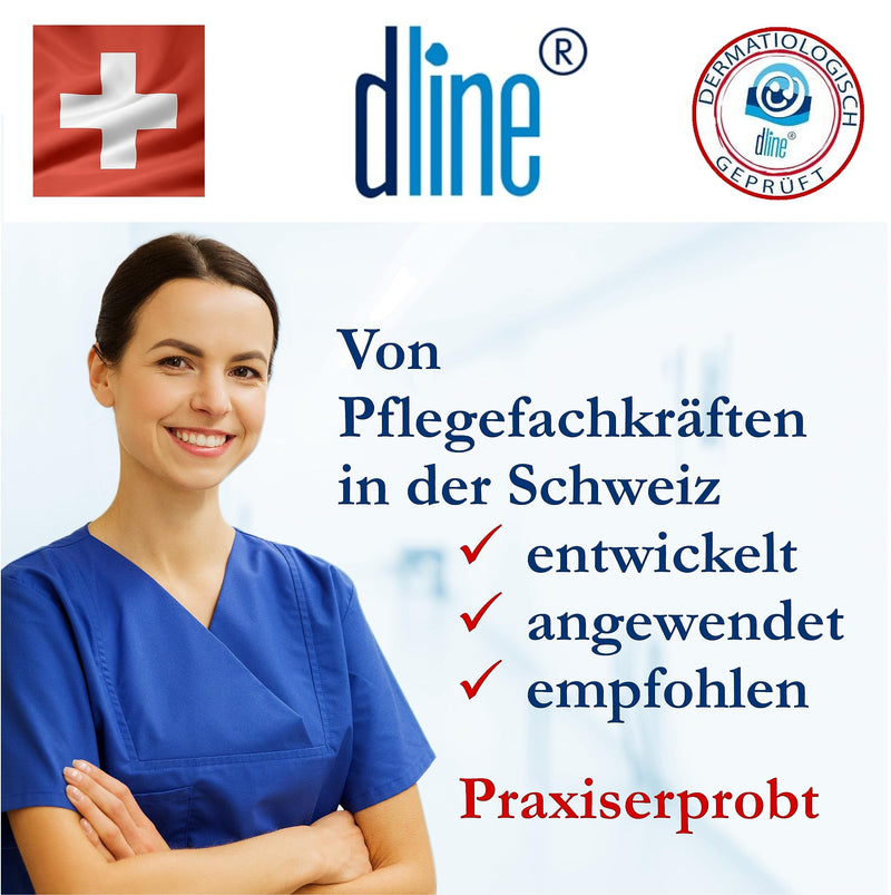 dline ZCR-ZincCream 50ml diaper cream / wound protection cream / intimate care from the care professional | Zinc cream with aloe vera jojoba oil evening primrose oil panthenol shea butter urea | Zinc cream instead of zinc ointment - NewNest Australia