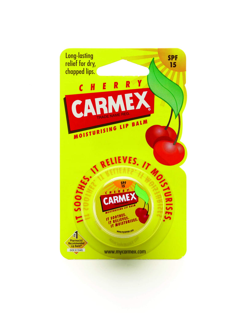 Carmex Lip Balm Pot Mixed Pack of 3 (Cherry, Classic & Wild) - NewNest Australia