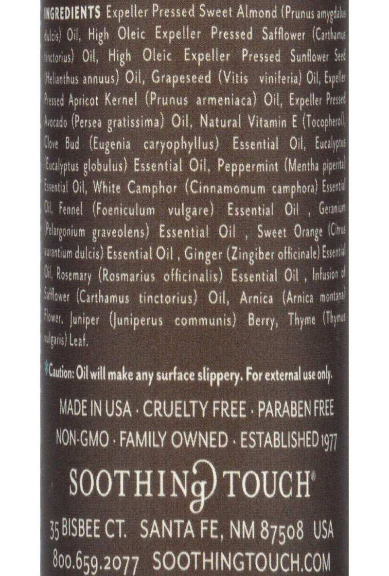 Soothing Touch, Bath Body Massage Oil Muscle Comfort, 8 Fl Oz - NewNest Australia