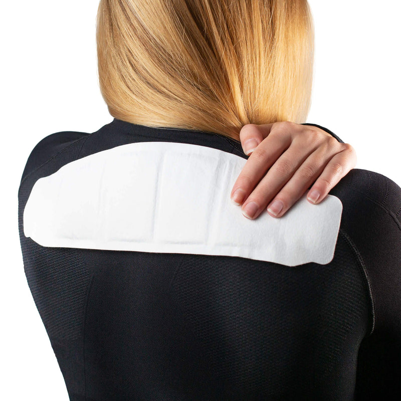 THE HEAT COMPANY Shoulder Warmer - Pack of 8 - Extra Warm - Adhesive - Neck Warmer - 8 Hours Pleasant Heat - Ready to Use - Air Activated - Pure Natural - NewNest Australia
