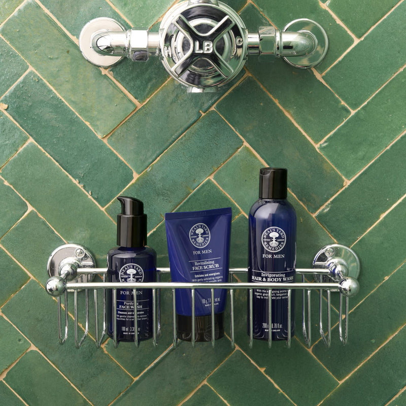Neal's Yard Remedies | Invigorating Hair & Body Wash | Gifts for Men | Certified Organic Bergamot & Grapefruit Fragrance | Revitalises The Mind | 200ml - NewNest Australia