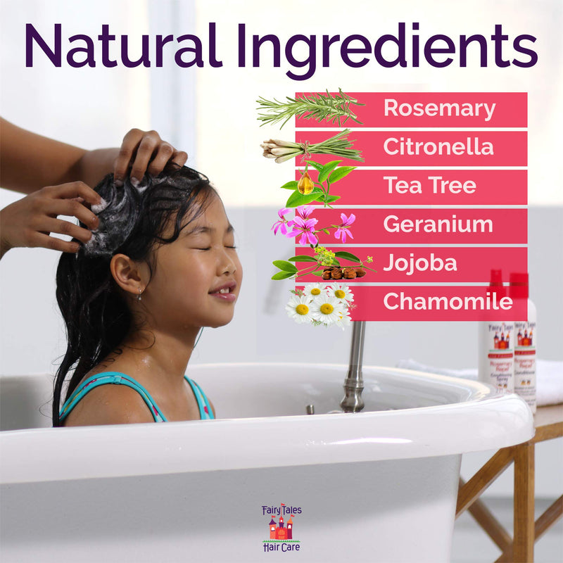 Fairy Tales Rosemary Repel Daily Kid Leave-In Conditioning Spray- Conditioning Lice Spray for Kids for Lice Prevention, 8 Fl Oz (Pack of 2) - NewNest Australia