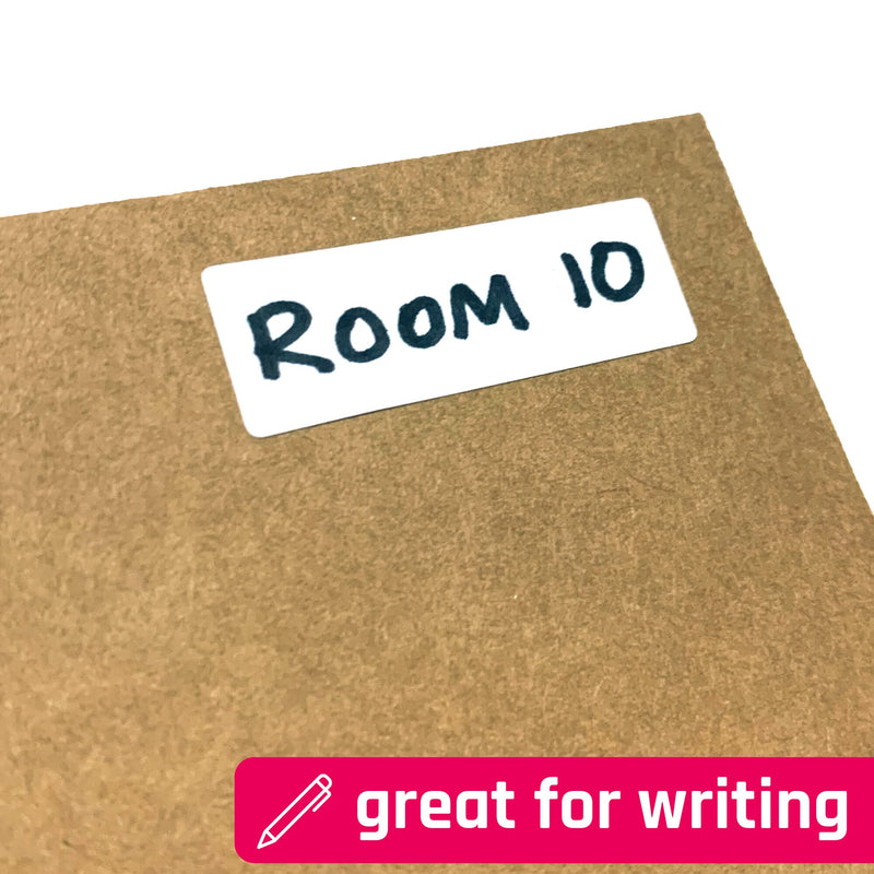 0.5" x 0.3", 2000 Pack - Small Labels Stickers, Matte White - NewNest Australia