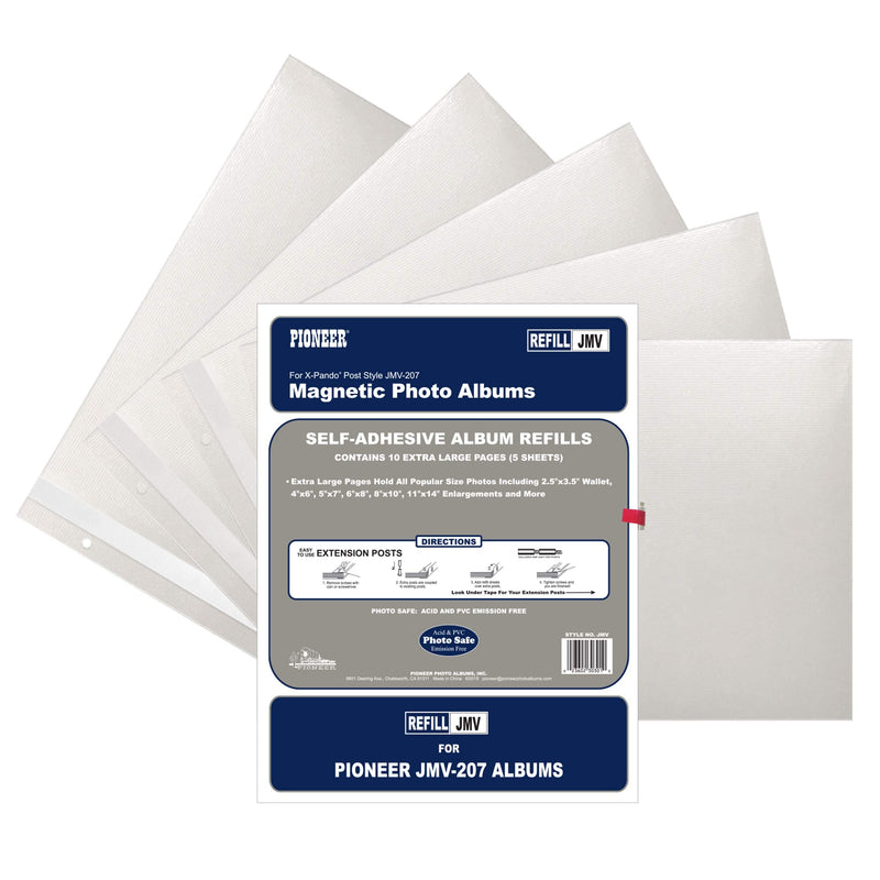 Refill Pages for JMV-207 Extra Large Magnetic Page X-Pando Photo Album - NewNest Australia