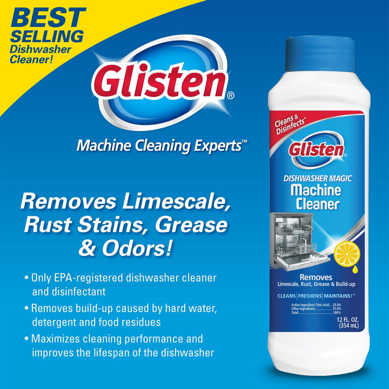 Glisten DM06N Dishwasher Magic Cleaner and Disinfectant, 1-Pack - NewNest Australia