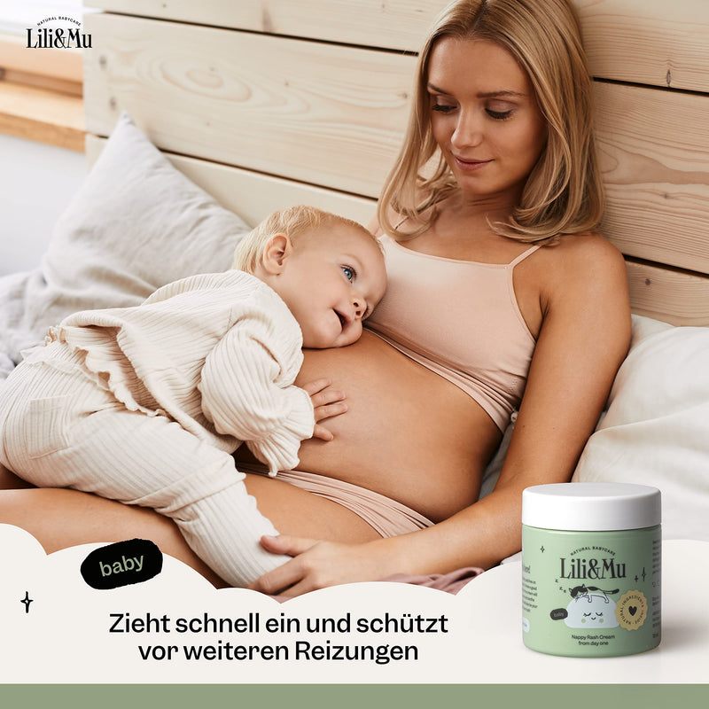 Lili&Mu Wound Protection Cream Baby Zinc Cream Cream With Panthenol And Shea Butter Moisture And Protection Baby Cream For Sensitive Skin Baby Natural Cosmetics Cream 75 Ml - NewNest Australia