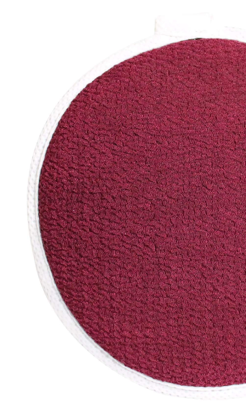 ESSENCE OF MOROCCO Moroccan Exfoliating Cleansing Facial Pad Kessa Reversible Dual Use as a Cleanser and Exfoliator for Face and Neck (Double Pack) Double Pack - NewNest Australia