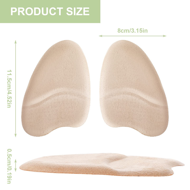 WLLHYF Metatarsal Pads for Women, 3 Pair Ball of Foot Cushions Anti-Sliding Pads for Open Toe Shoes Heel Pads Inserts for Too Big Shoe Shoe Pads Reduce Foot Pain and Provide Support - NewNest Australia