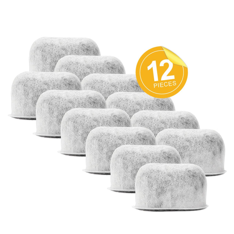 Pack of 12 Replacement Charcoal Water Filters By Housewares Solutions for Keurig Brewers - Keurig Compatible Water Filter Cartridges Universal Fit (NOT CUISINART) for Keurig 2.0 & 1.0 Coffee Makers - NewNest Australia
