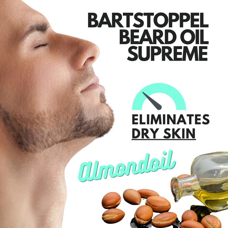 Beard Oil Coconut Cocos Bartstubble® Supreme Men - Tropic Fragrance - Daily Beard Care - 3-Day Beard to Full Beard - Beard Oil Vegan - Castor Oil for Beard Growth - NewNest Australia