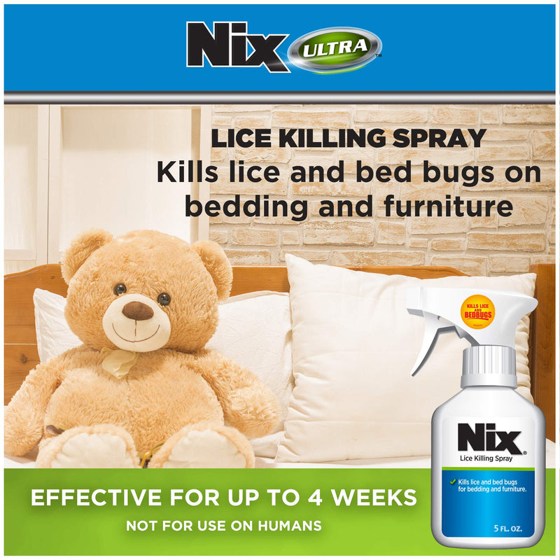 Nix Ultra Lice Removal Kit | Kills Super Lice & Eggs | Includes Lice Removal Comb and Control Spray - NewNest Australia