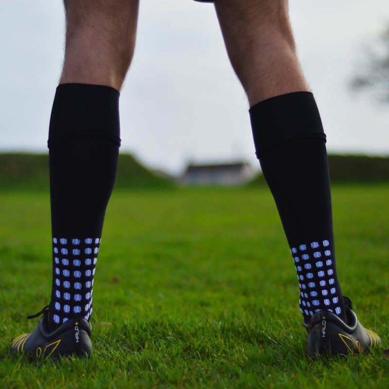 LUX Anti Slip Soccer Knee Socks,Non Slip Football/Basketball/Hockey Sports Grip Socks Red - NewNest Australia