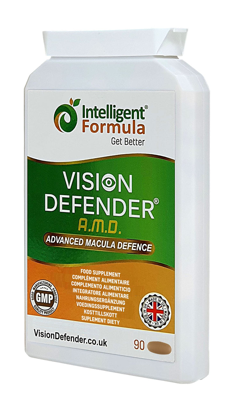 AREDS2 VISION DEFENDER AMD eye supplement: lutein, zeaxanthin, zinc, vitamin E - AREDS 2 eye vitamins, minerals, nutrients for the eyes. 3 Month Supply (90 Tablets) Vegan Eye Supplement - NewNest Australia