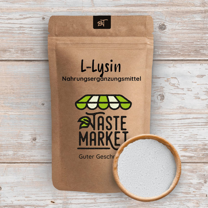 500 g L-Lysine HCL powder | 99% pure without additives | Vegan | Essential Amino Acid | Dietary supplements - NewNest Australia