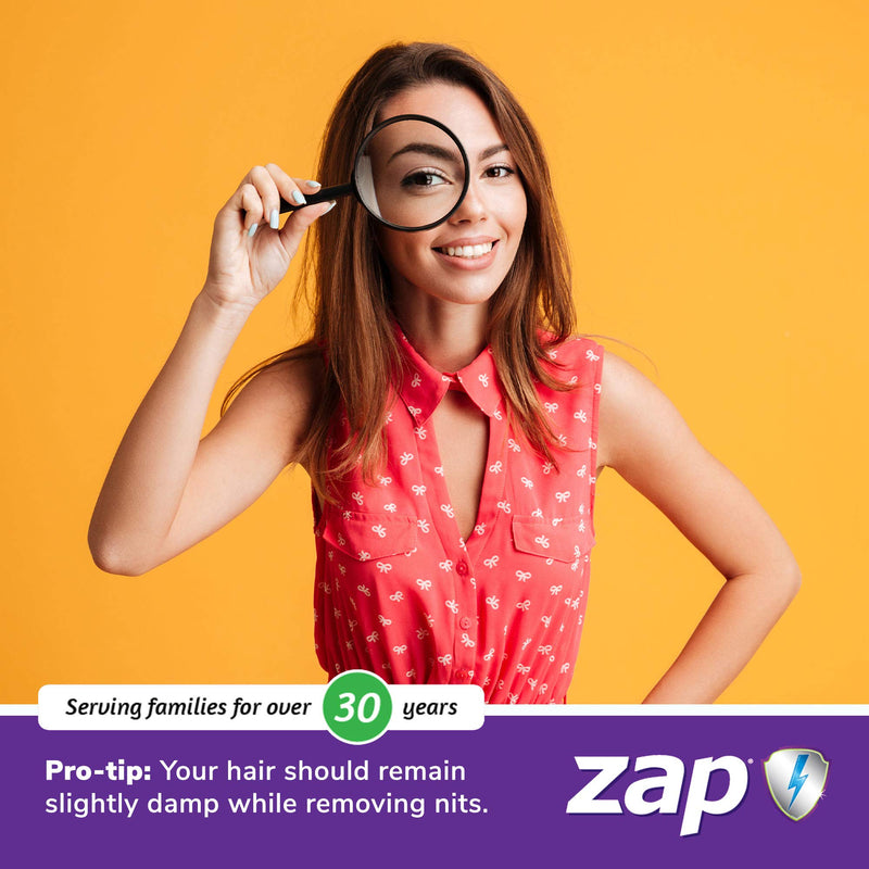 Zap Lice Treatment Extra Strength - Lice Shampoo That Kills Eggs and Lice - Lice Kit Comb Included 4 FL OZ. - NewNest Australia