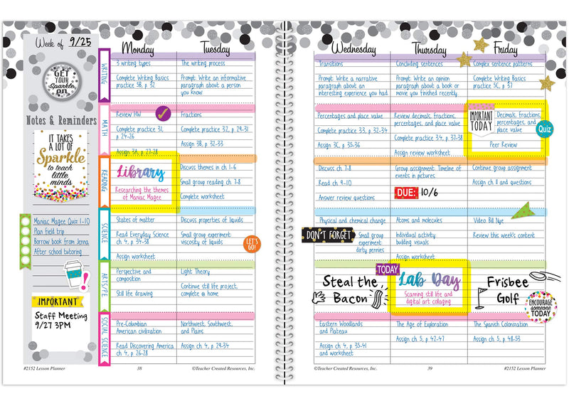 Confetti Lesson Planner - NewNest Australia