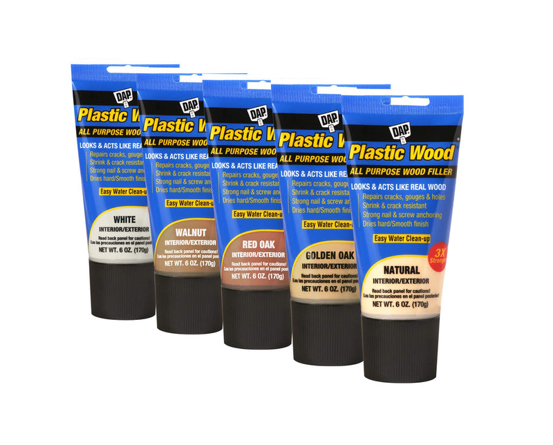 DAP 583 Series 00583 6oz Red Oak Latex Plastic Wood, 6 Oz - NewNest Australia