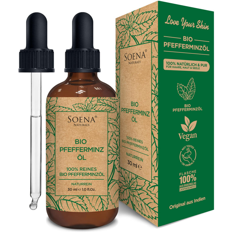 INTRODUCTORY PRICE – 100% ORGANIC PEPPERMINT OIL | Natural & Pure - Essential Oil | Mint Oil - Promotes Hair Growth - Hair Oil for Hair Loss | Aromatherapy - Relieves Headaches | Therapeutic oil - NewNest Australia