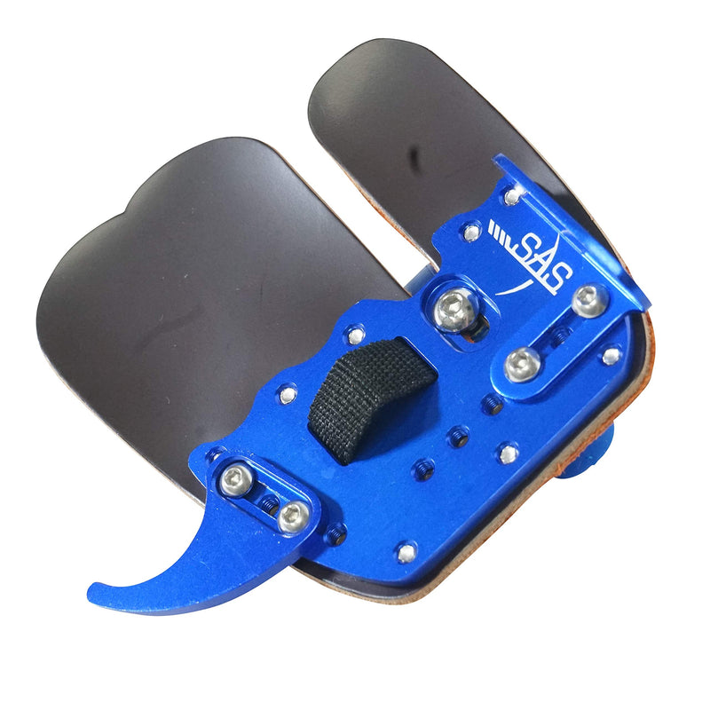 SAS Elite Aluminum Suede and Leather Finger Tab Blue Large - NewNest Australia